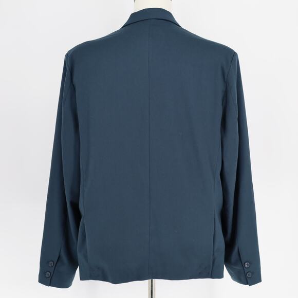 Jay Walker Men's Sport Coat Blazer Navy Velvet Classic Dining Jacket Size XL - Picture 3 of 5